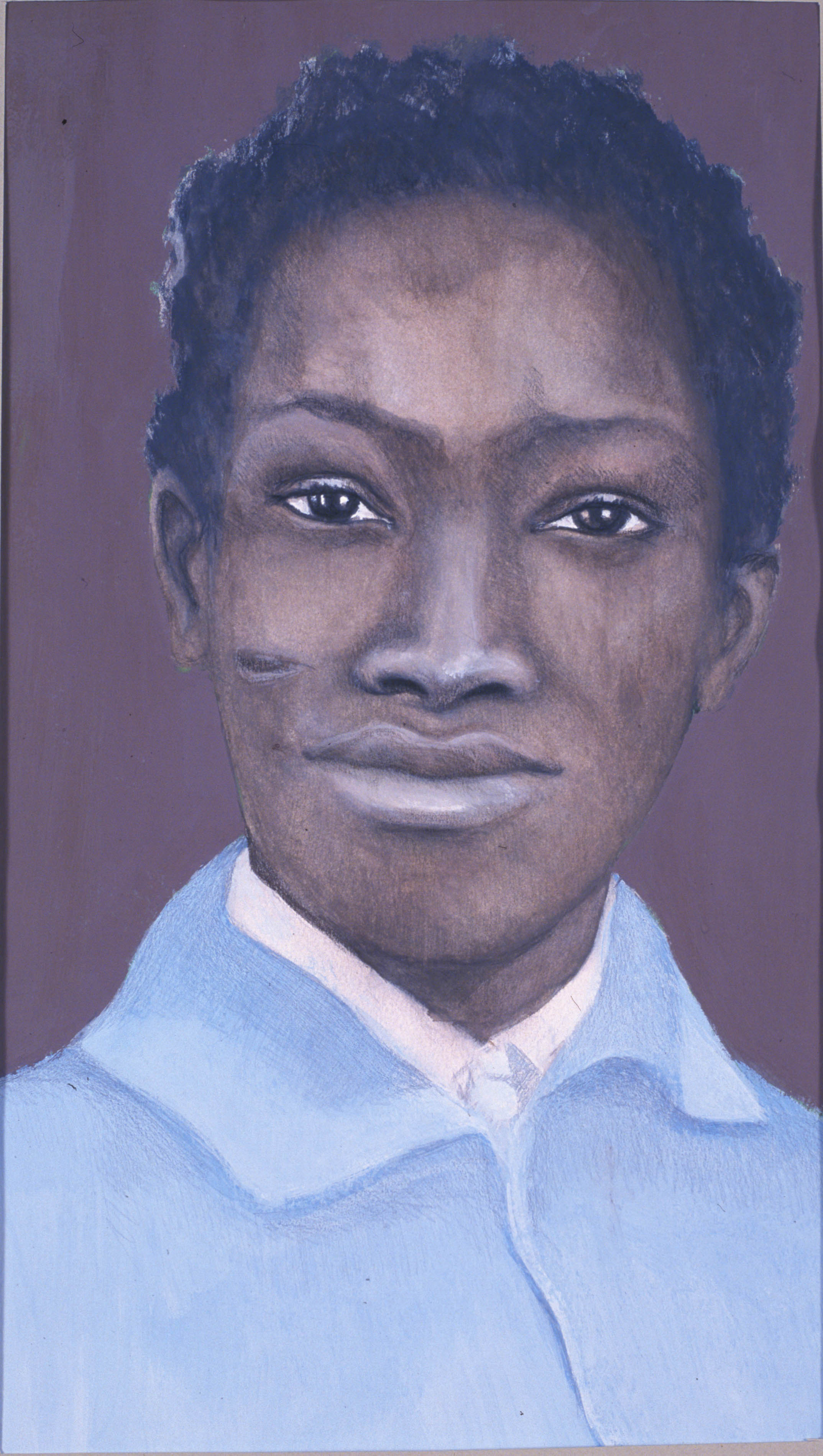 Young girl from ghana